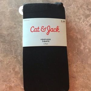 Cat and Jack footless tights